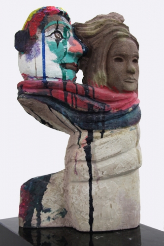 Academie des Beaux Arts II<br /><br />2009<br />Sandstone<br />66 x 36 x 16 cm